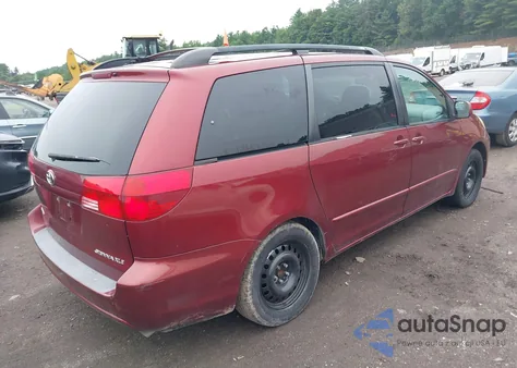 2004 Toyota Sienna Xle z USA, uszkodzony, nr VIN 5TDZA22C94S217220